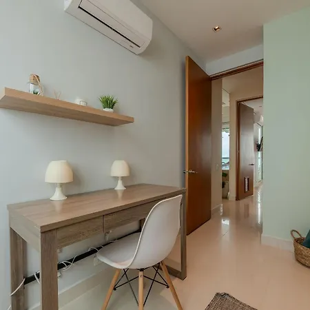 Con Vista Al Mar - Piscina En La Azotea - 2 + 2 Baños * Cartagena